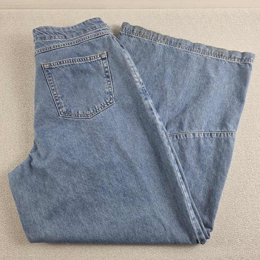 Forever 21 Wide Leg Jeans Y2K Retro Wmn's 31